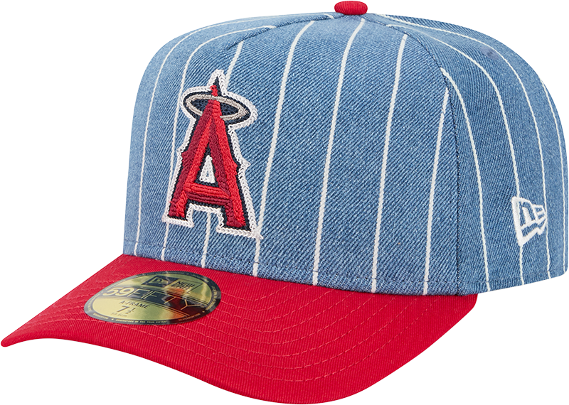 Los Angeles Angels Parallel 59FIFTY A-Frame Fitted Hat
