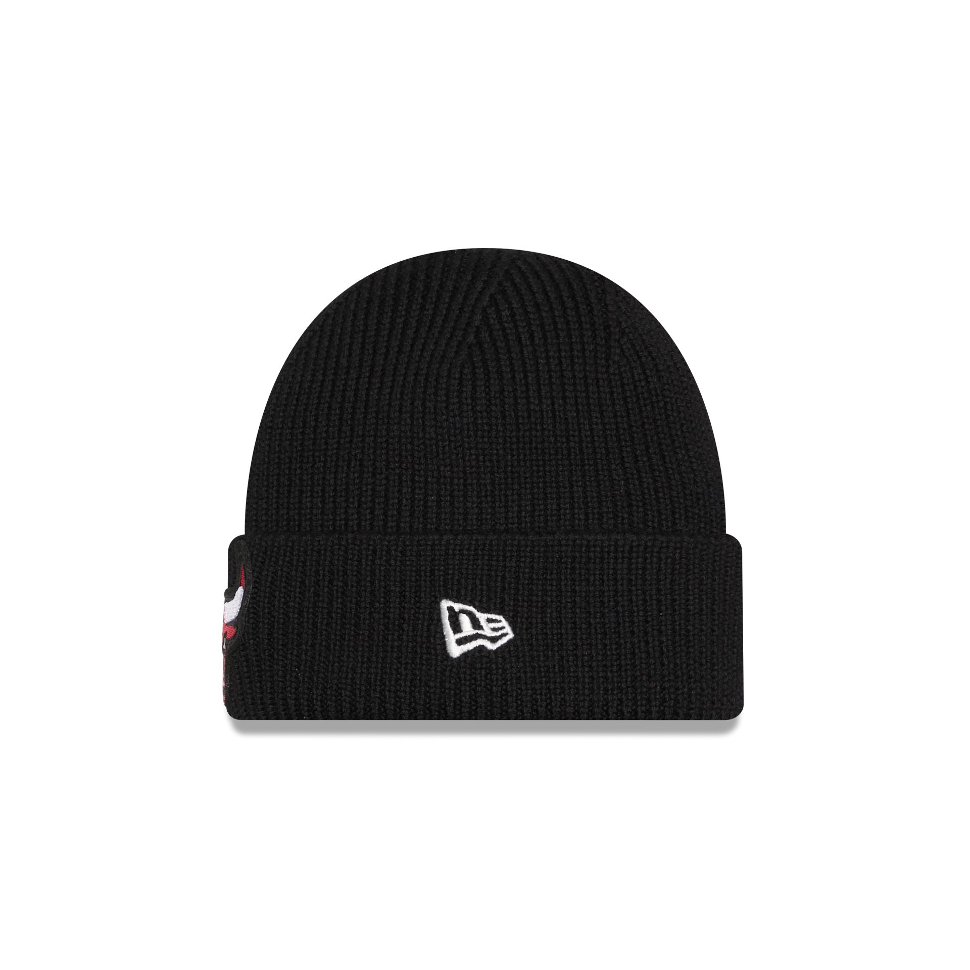 Chicago Bulls Short Skull Cuff Knit Beanie Hat
