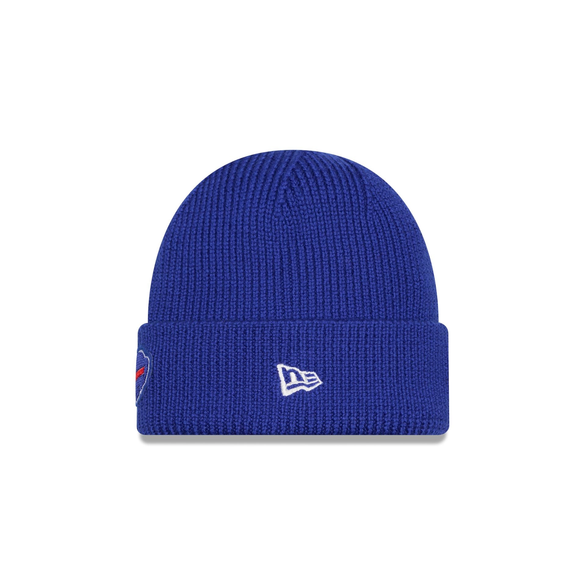 Buffalo Bills Short Skull Cuff Knit Beanie Hat