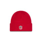 Kansas City Chiefs Short Skull Cuff Knit Beanie Hat