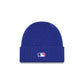Los Angeles Dodgers Short Skull Cuff Knit Beanie Hat