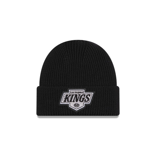 Los Angeles Kings Short Skull Cuff Knit Beanie Hat - New Era Cap