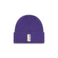 Los Angeles Lakers Short Skull Cuff Knit Beanie Hat
