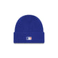 New York Mets Short Skull Cuff Knit Beanie Hat