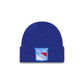 New York Rangers Short Skull Cuff Knit Beanie Hat