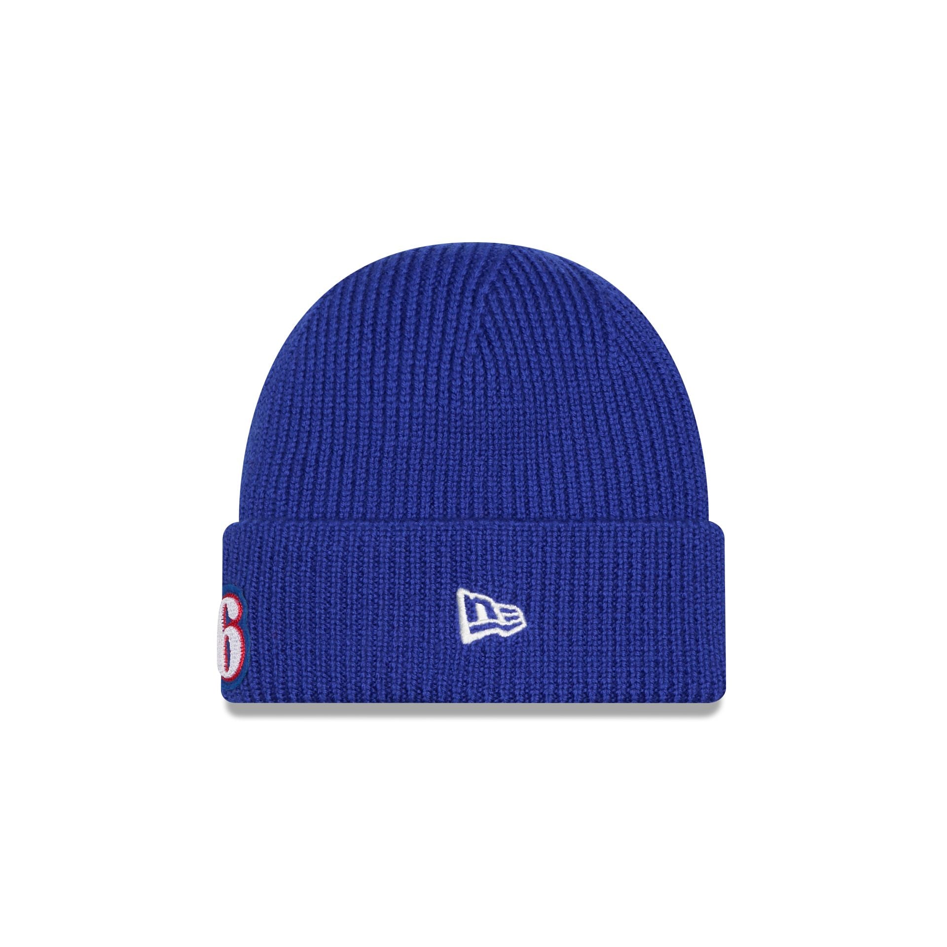 Philadelphia 76ers Short Skull Cuff Knit Beanie Hat