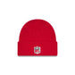 San Francisco 49ers Short Skull Cuff Knit Beanie Hat