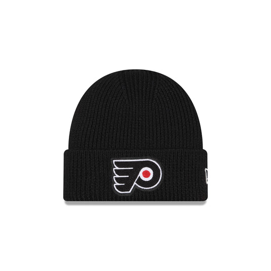 Philadelphia Flyers Short Skull Cuff Knit Beanie Hat - New Era Cap