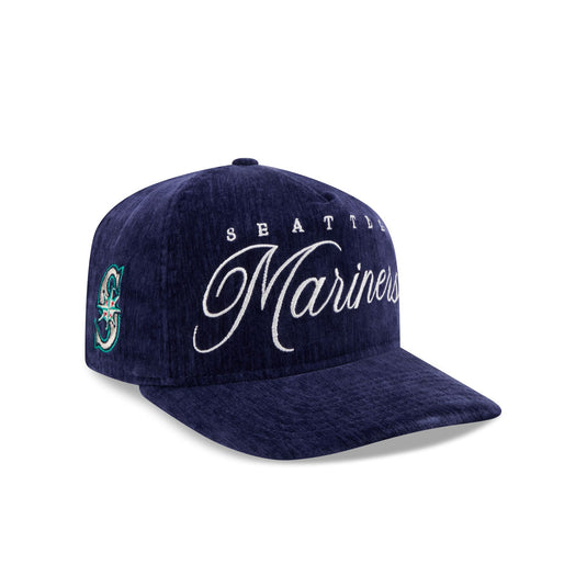 Seattle Mariners Velvet Team Script 19TWENTY Adjustable Hat - New Era Cap