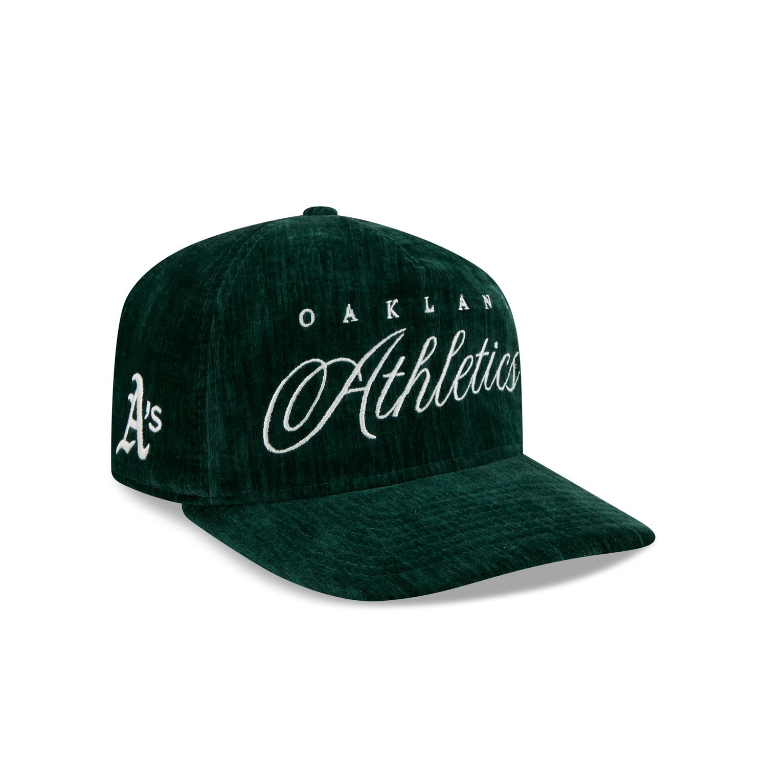 Athletics Velvet Team Script 19TWENTY Adjustable Hat
