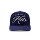 New York Mets Velvet Team Script 19TWENTY Adjustable Hat