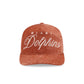 Miami Dolphins Velvet Team Script 19TWENTY Adjustable Hat