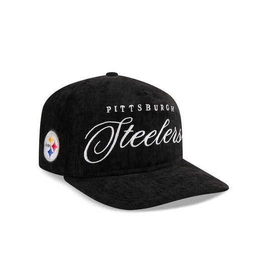 Pittsburgh Steelers Velvet Team Script 19TWENTY Adjustable Hat - New Era Cap