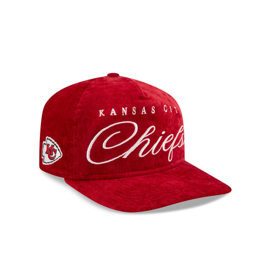Kansas City Chiefs Velvet Team Script 19TWENTY Adjustable Hat - New Era Cap