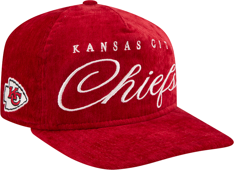 Kansas City Chiefs Velvet Team Script 19TWENTY Adjustable Hat