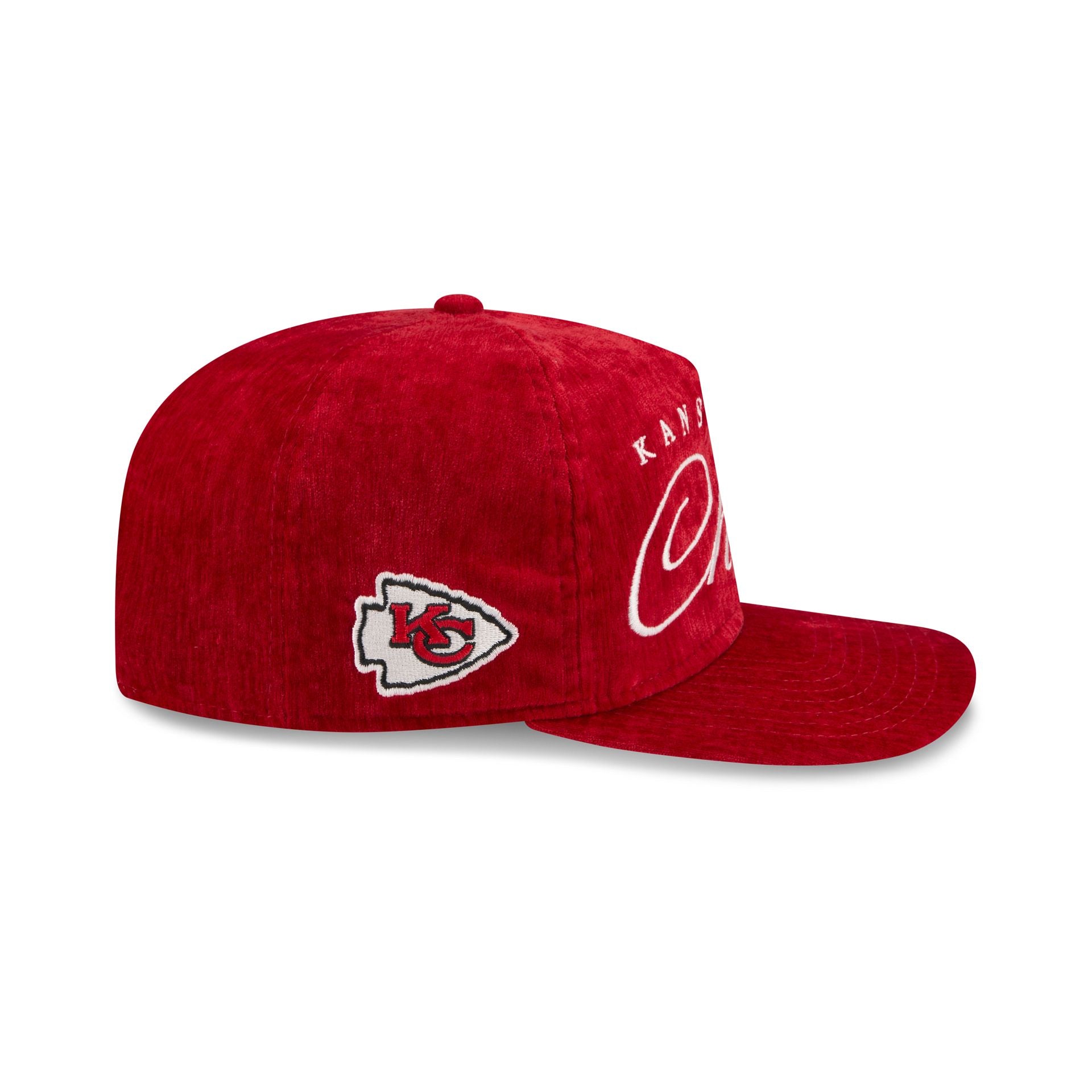 Kansas City Chiefs Velvet Team Script 19TWENTY Adjustable Hat