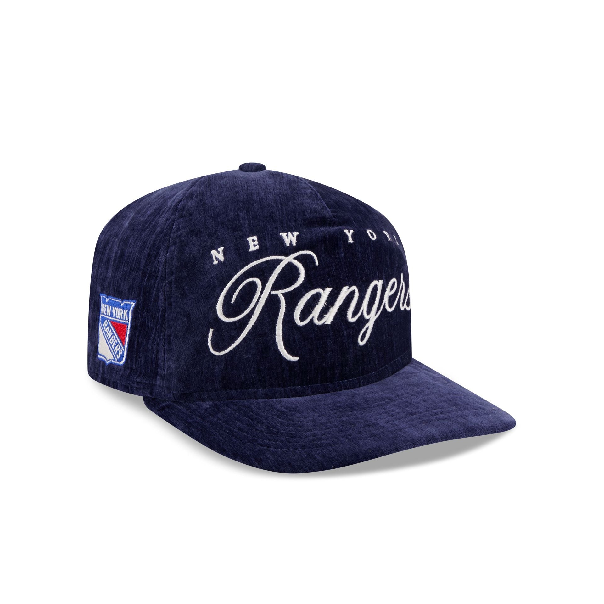 New York Rangers Velvet Team Script 19TWENTY Adjustable Hat