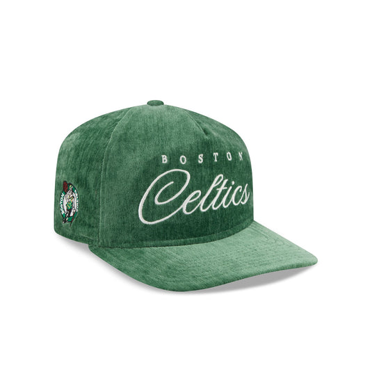 Boston Celtics Velvet Team Script 19TWENTY Adjustable Hat - New Era Cap