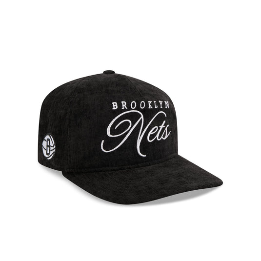 Brooklyn Nets Velvet Team Script 19TWENTY Adjustable Hat - New Era Cap