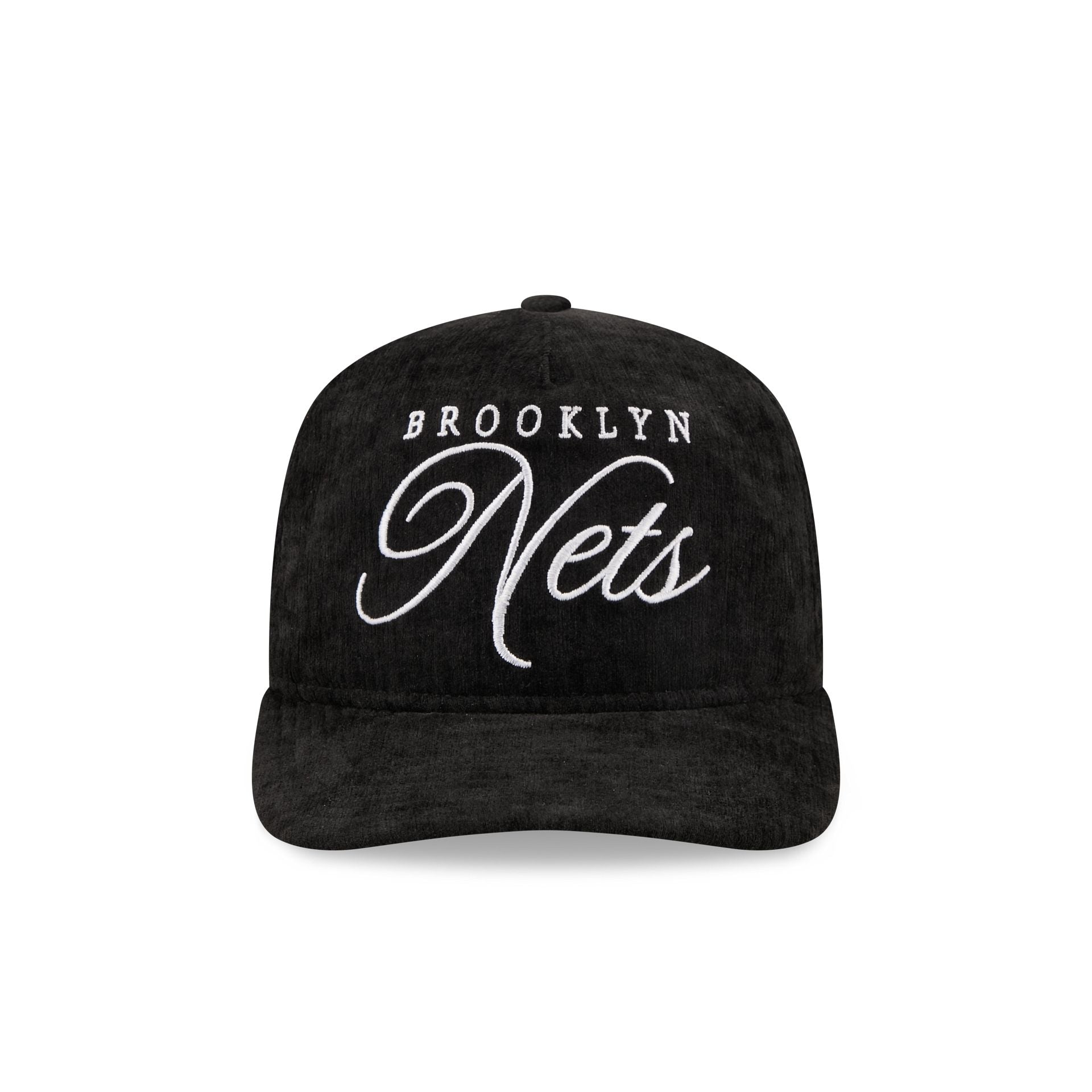 Brooklyn Nets Velvet Team Script 19TWENTY Adjustable Hat