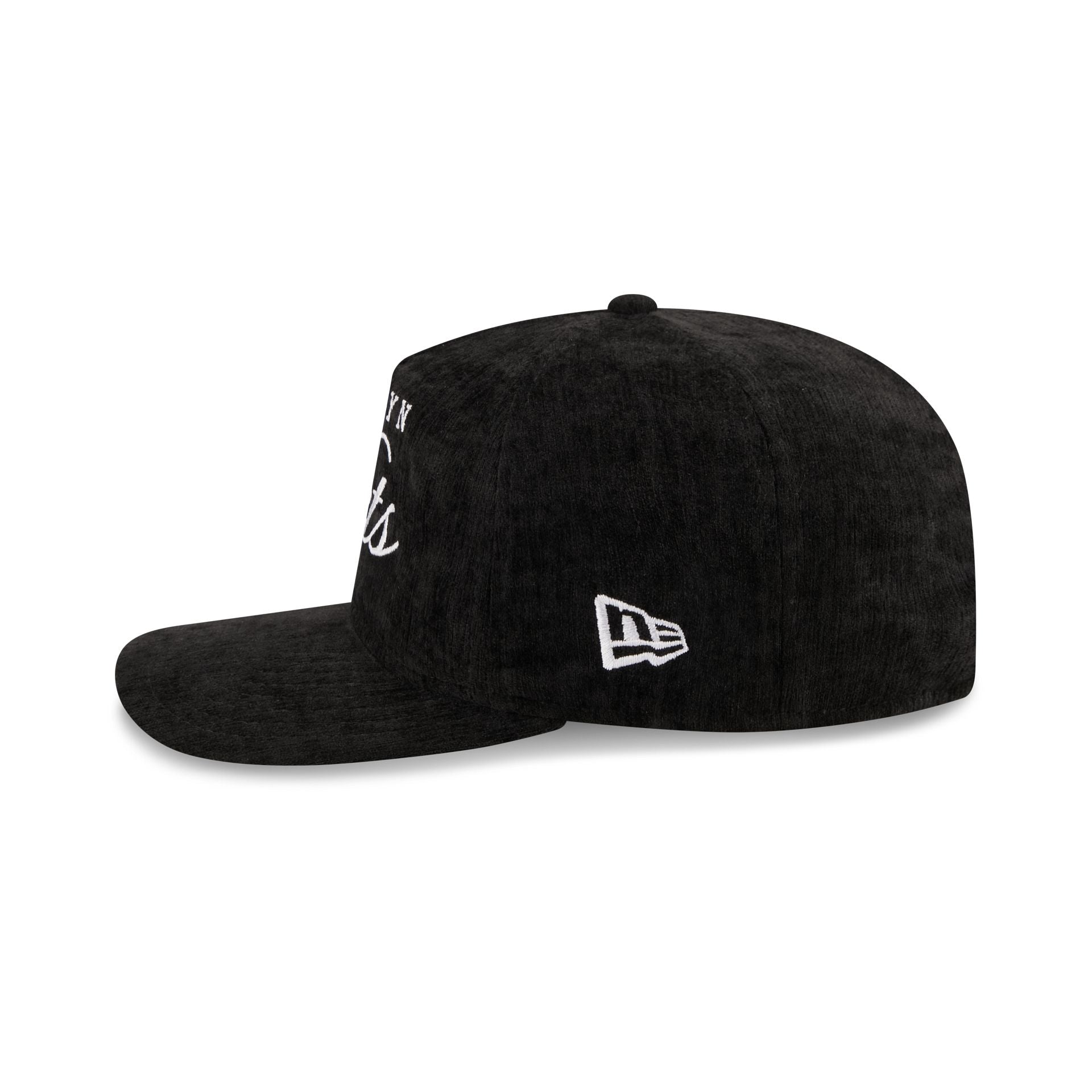 Brooklyn Nets Velvet Team Script 19TWENTY Adjustable Hat