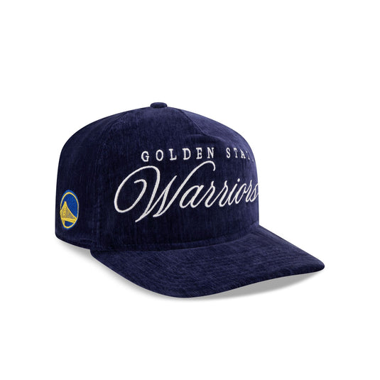 Golden State Warriors Velvet Team Script 19TWENTY Adjustable Hat - New Era Cap