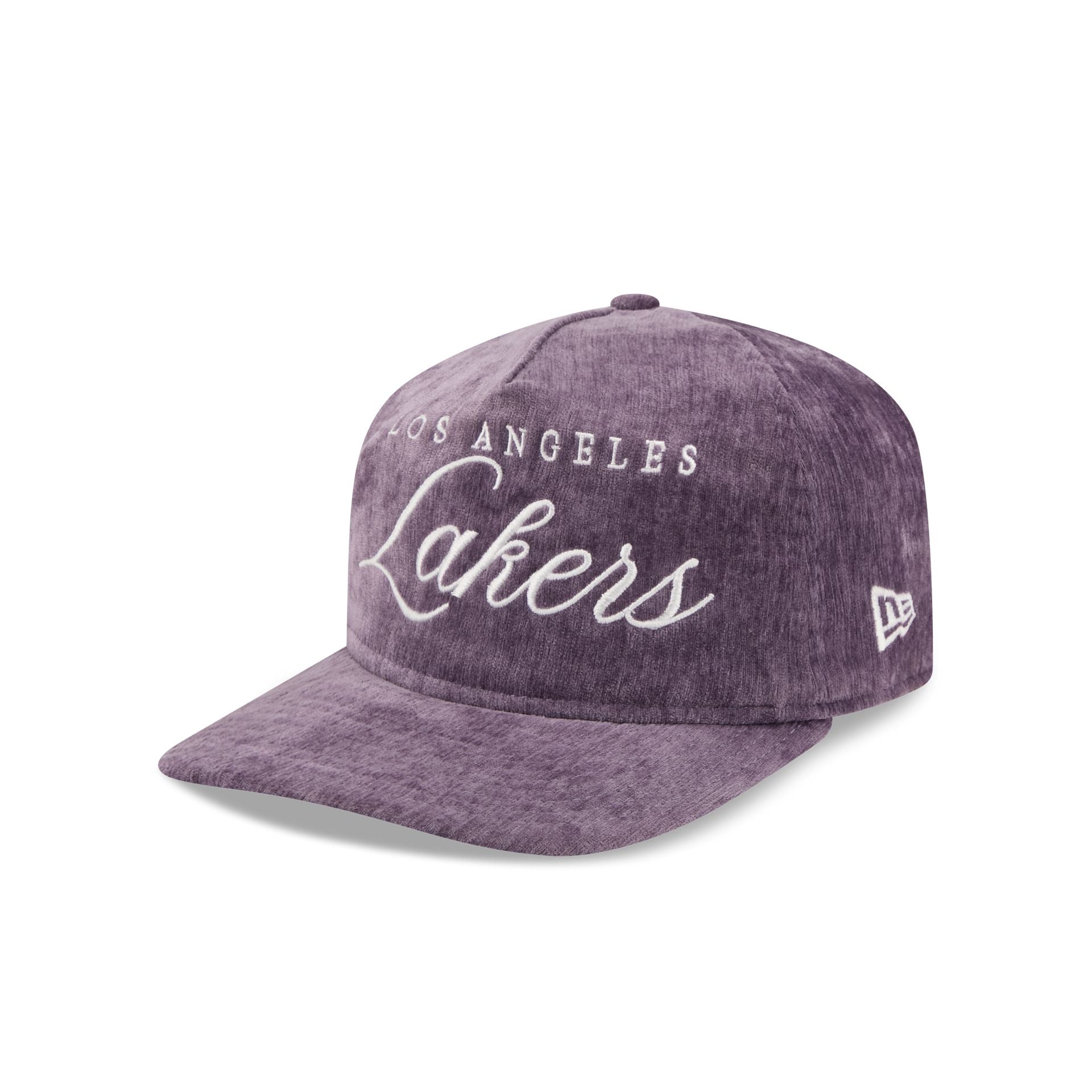 Los Angeles Lakers Velvet Team Script 19TWENTY Adjustable Hat