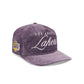 Los Angeles Lakers Velvet Team Script 19TWENTY Adjustable Hat