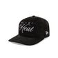 Miami Heat Velvet Team Script 19TWENTY Adjustable Hat