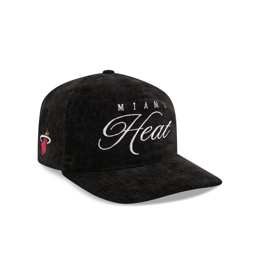 Miami Heat Velvet Team Script 19TWENTY Adjustable Hat - New Era Cap