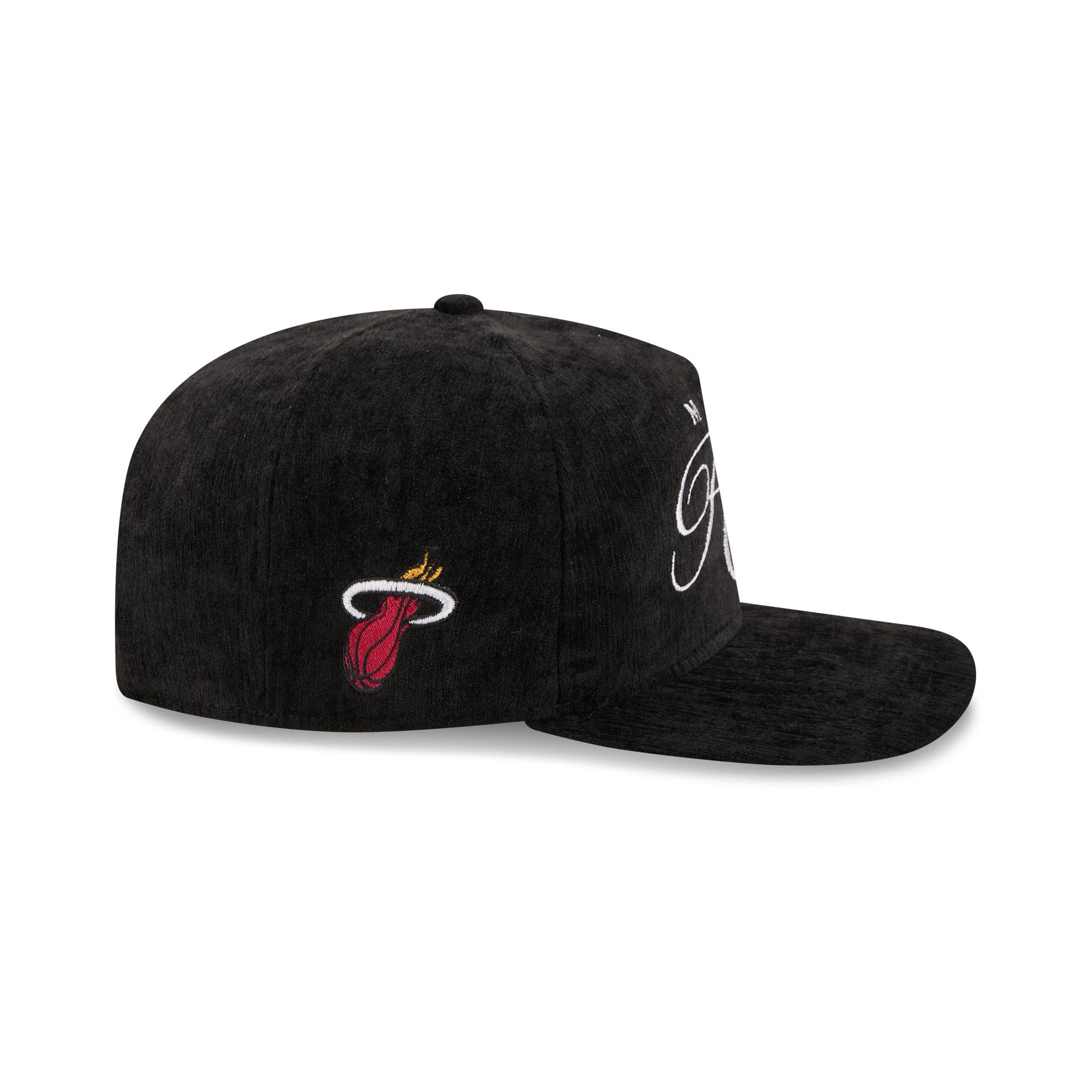 Miami Heat Velvet Team Script 19TWENTY Adjustable Hat