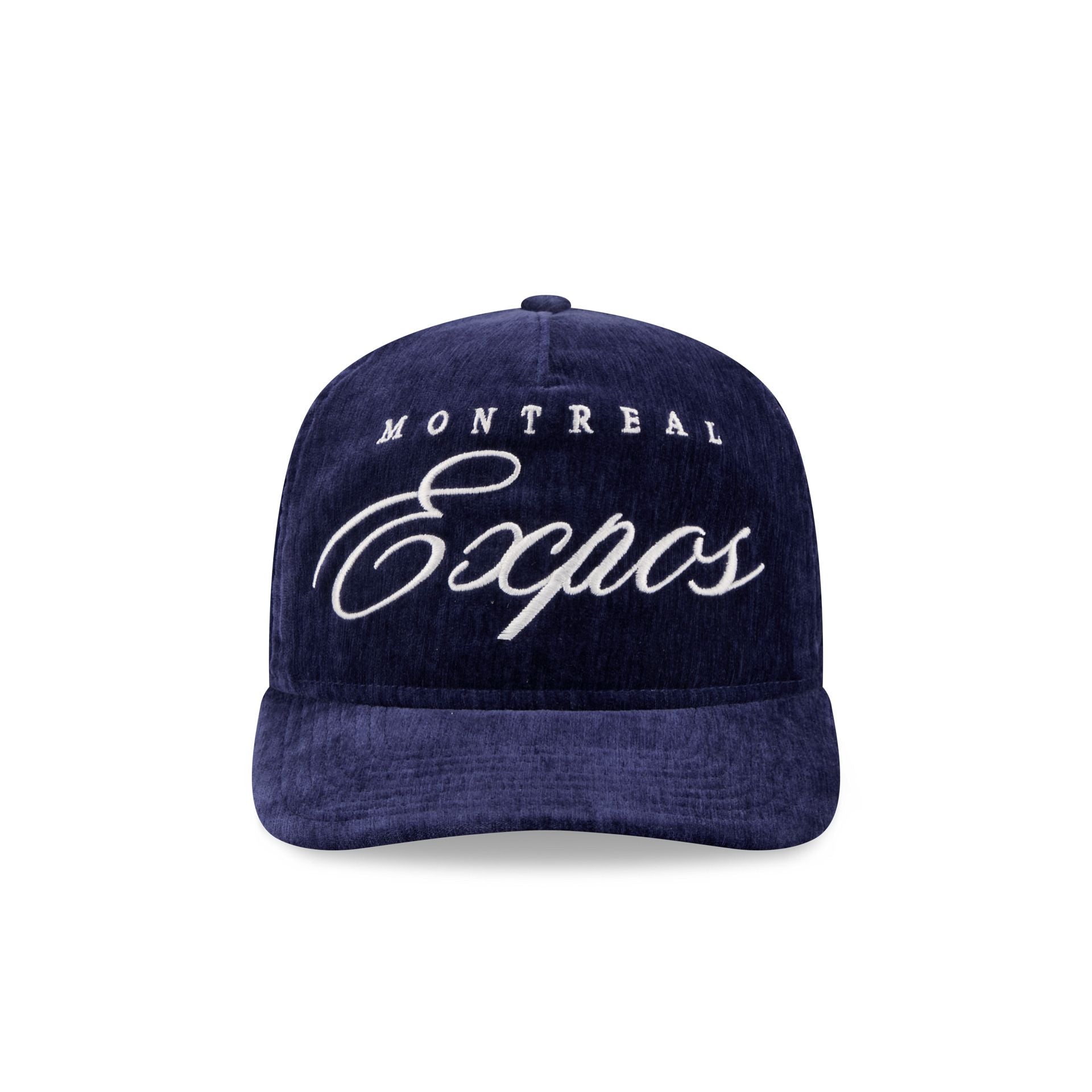 Montreal Expos Velvet Team Script 19TWENTY Adjustable Hat