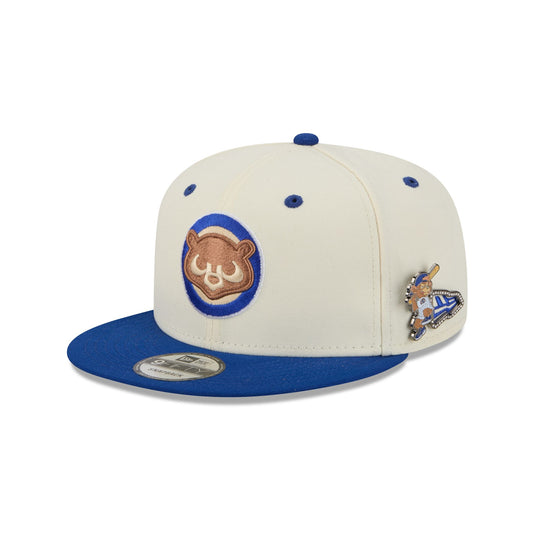Chicago Cubs Mascot Pin 9FIFTY Snapback Hat - New Era Cap