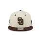 San Diego Padres Mascot Pin 9FIFTY Snapback Hat