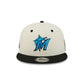 Miami Marlins Mascot Pin 9FIFTY Snapback Hat