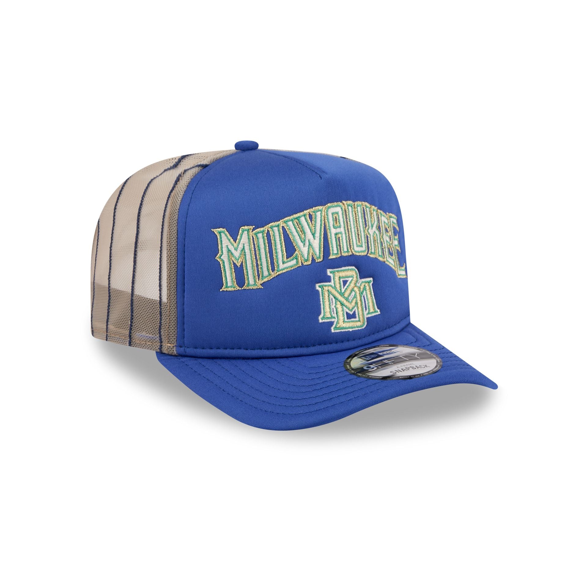 Milwaukee Brewers Arched 9FIFTY A-Frame Snapback Hat