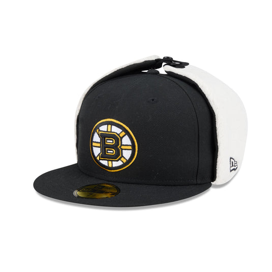 Boston Bruins Classic Dog Ear 59FIFTY Fitted Hat - New Era Cap