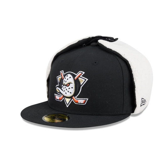 Anaheim Ducks Classic Dog Ear 59FIFTY Fitted Hat - New Era Cap