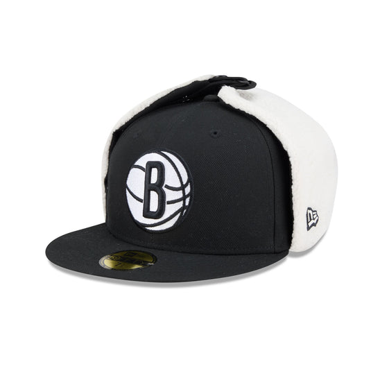 Brooklyn Nets Classic Dog Ear 59FIFTY Fitted Hat - New Era Cap