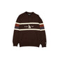 Los Angeles Dodgers Brown Knit Rugby Shirt