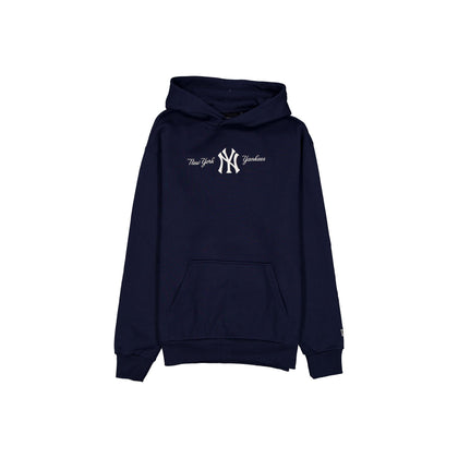 New York Yankees Script Navy Hoodie