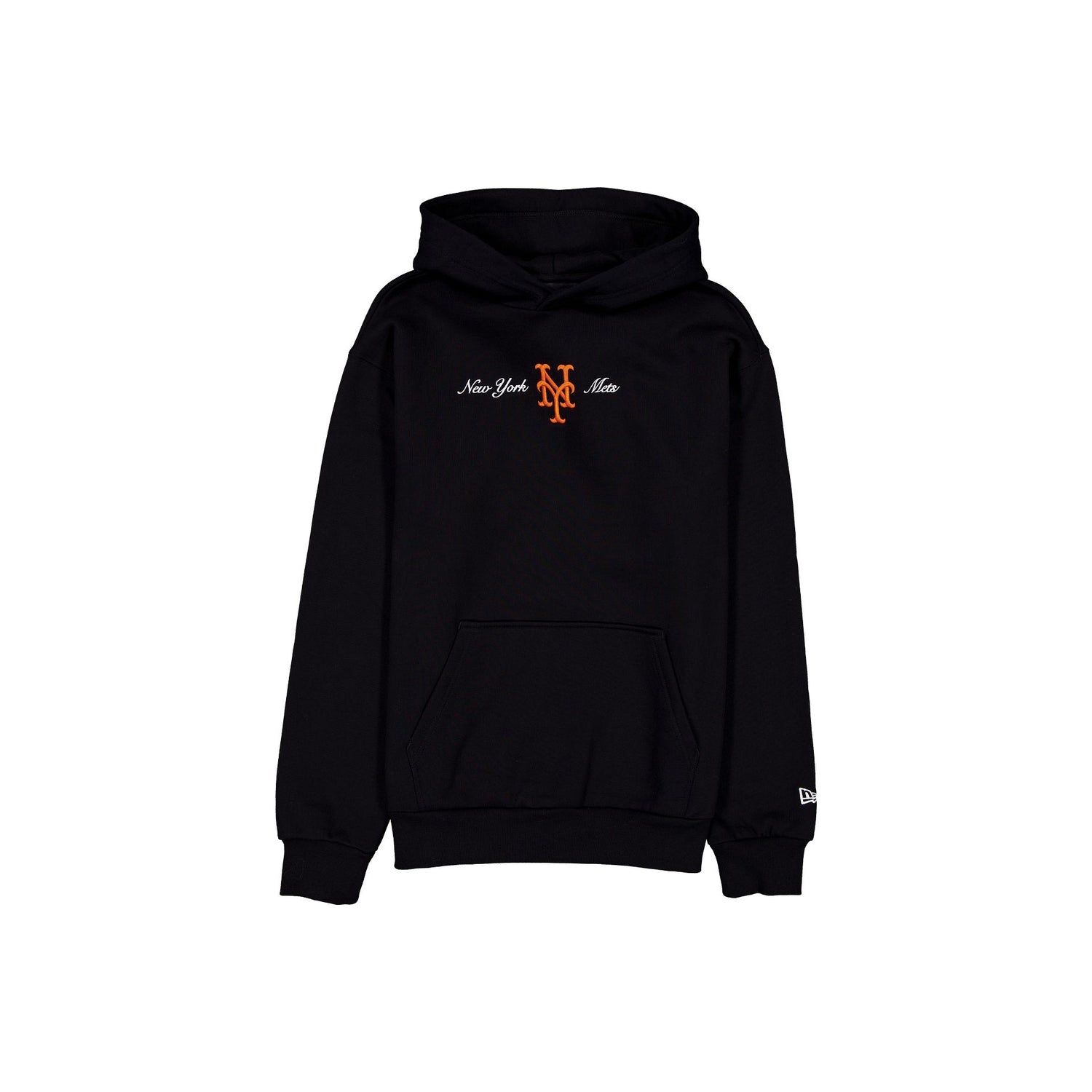 New York Mets Script Black Hoodie