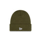New Era Cap Basic Olive Green Knit Beanie Hat