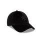 New York Yankees Black Velour Women's 9FORTY Adjustable Hat