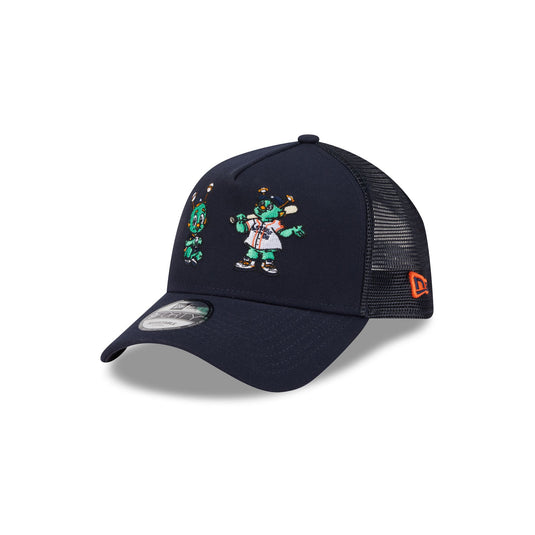 Houston Astros Generation Mascots 9FORTY A-Frame Trucker Hat - New Era Cap