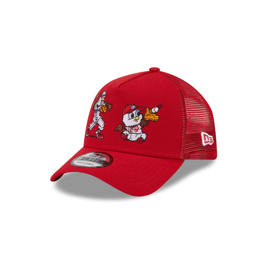 Washington Nationals Generation Mascots 9FORTY A-Frame Trucker Hat - New Era Cap