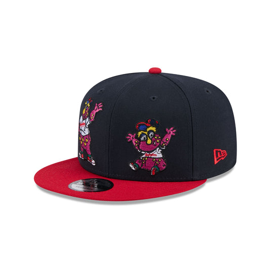 Cleveland Guardians Generation Mascots 9FIFTY Snapback Hat - New Era Cap
