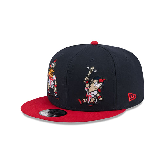 Atlanta Braves Generation Mascots 9FIFTY Snapback Hat - New Era Cap