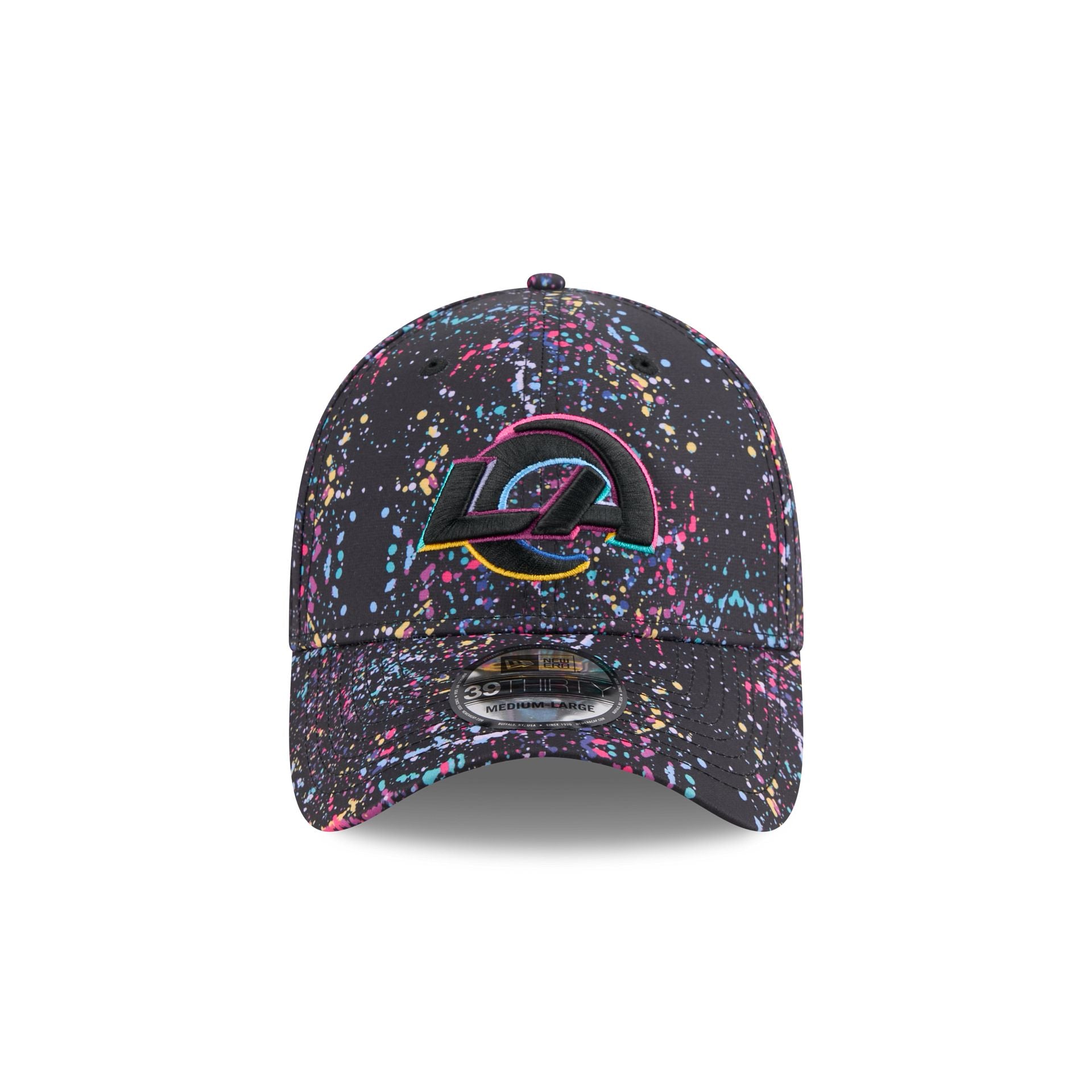 Los Angeles Rams 2025 Crucial Catch 39THIRTY Stretch Fit Hat – New