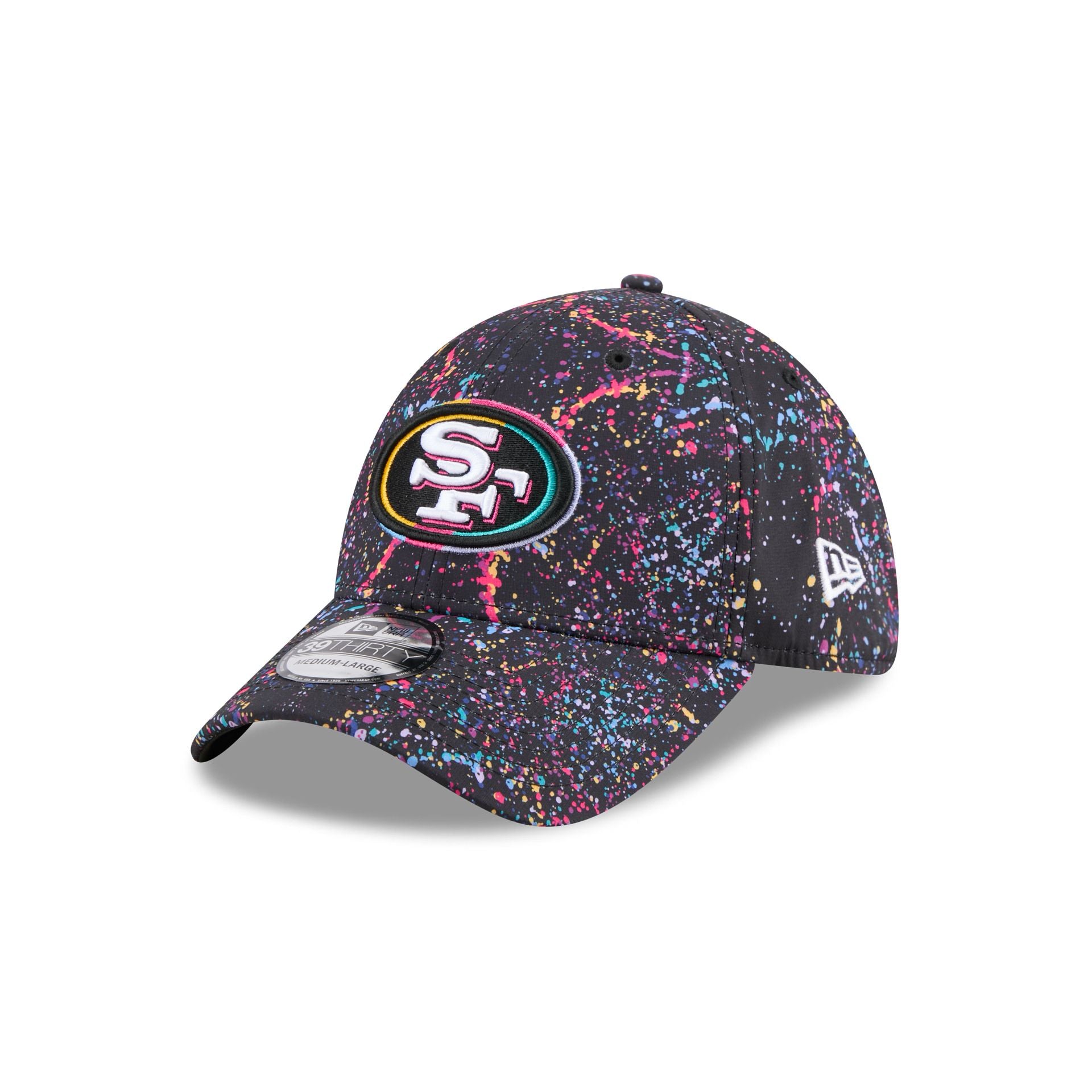 San Francisco 49ers 2025 Crucial Catch 39THIRTY Stretch Fit Hat